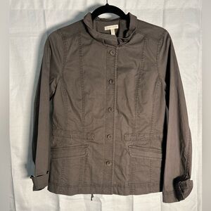 NWT‎ Eileen Fisher Ruffled Seam Jacket- XS